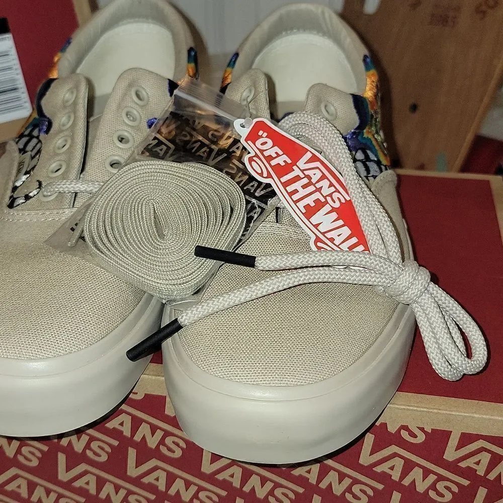RARE New Vans Desert Embellish Tan Safari Cactus Joshua Tree Size US Mens 10